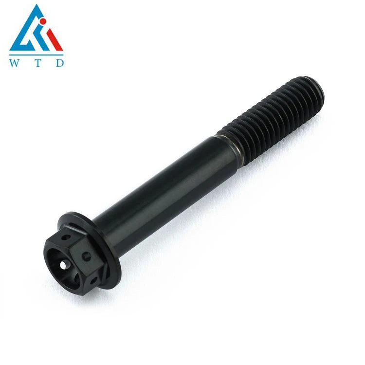 M10 Drilled titanium flange bolts